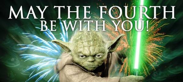 May the Fourth be with you!